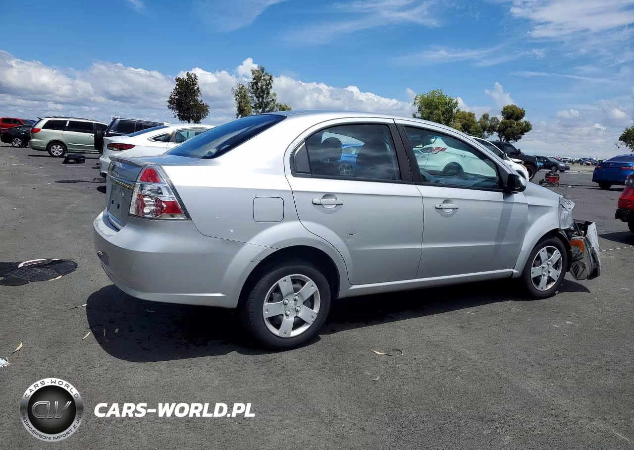 2011 Chevrolet Aveo Ls VIN:KL1TD5DE4BB164516 - 3