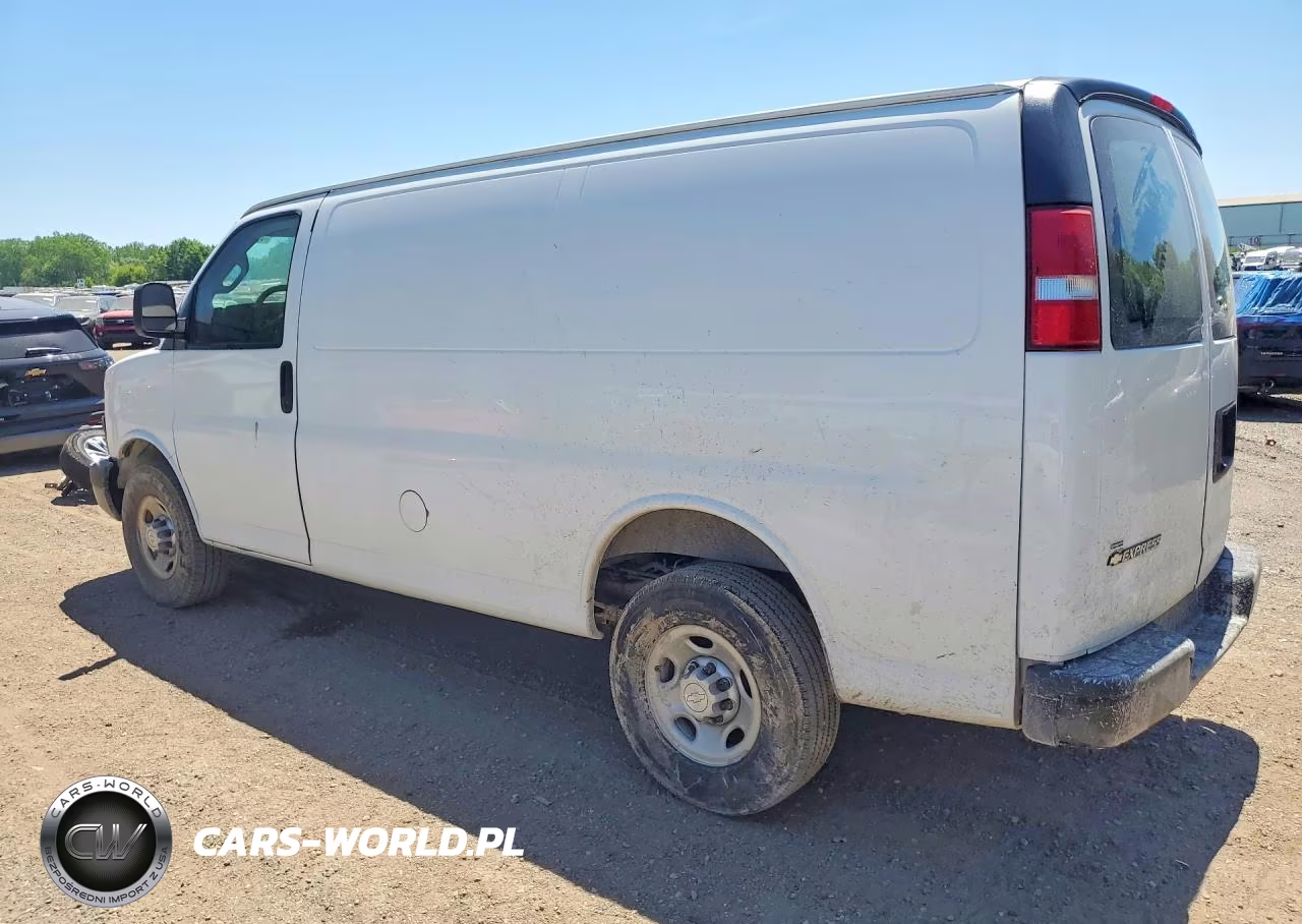 2018 Chevrolet Express 2500 Cargo Delivery Van VIN:1GCWGAFP9J1241938 - 2