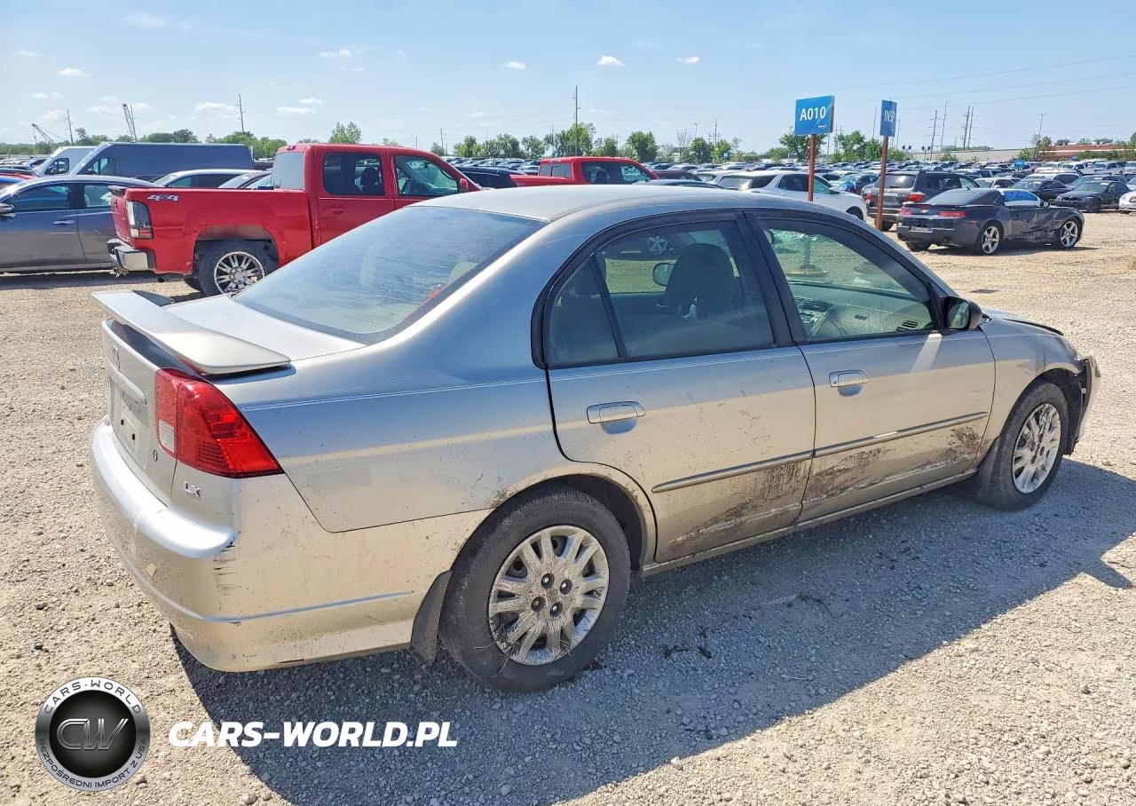 2004 Honda Civic Lx VIN:1HGES16594L023906 - 3