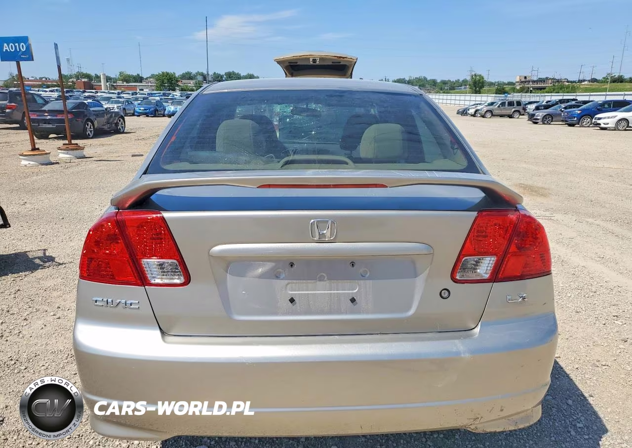 2004 Honda Civic Lx VIN:1HGES16594L023906 - 6