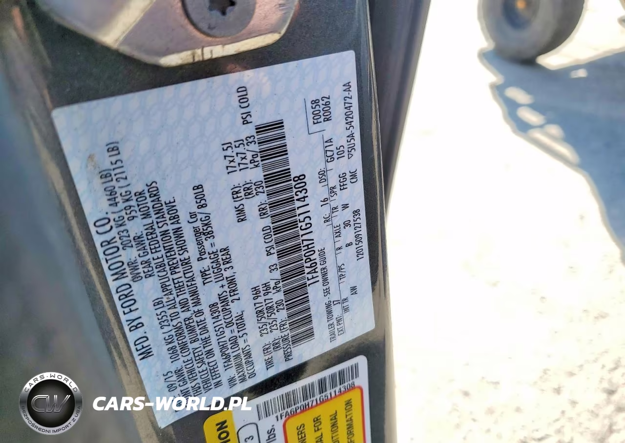2016 Ford Fusion Se VIN:1FA6P0H71G5114308 - 12