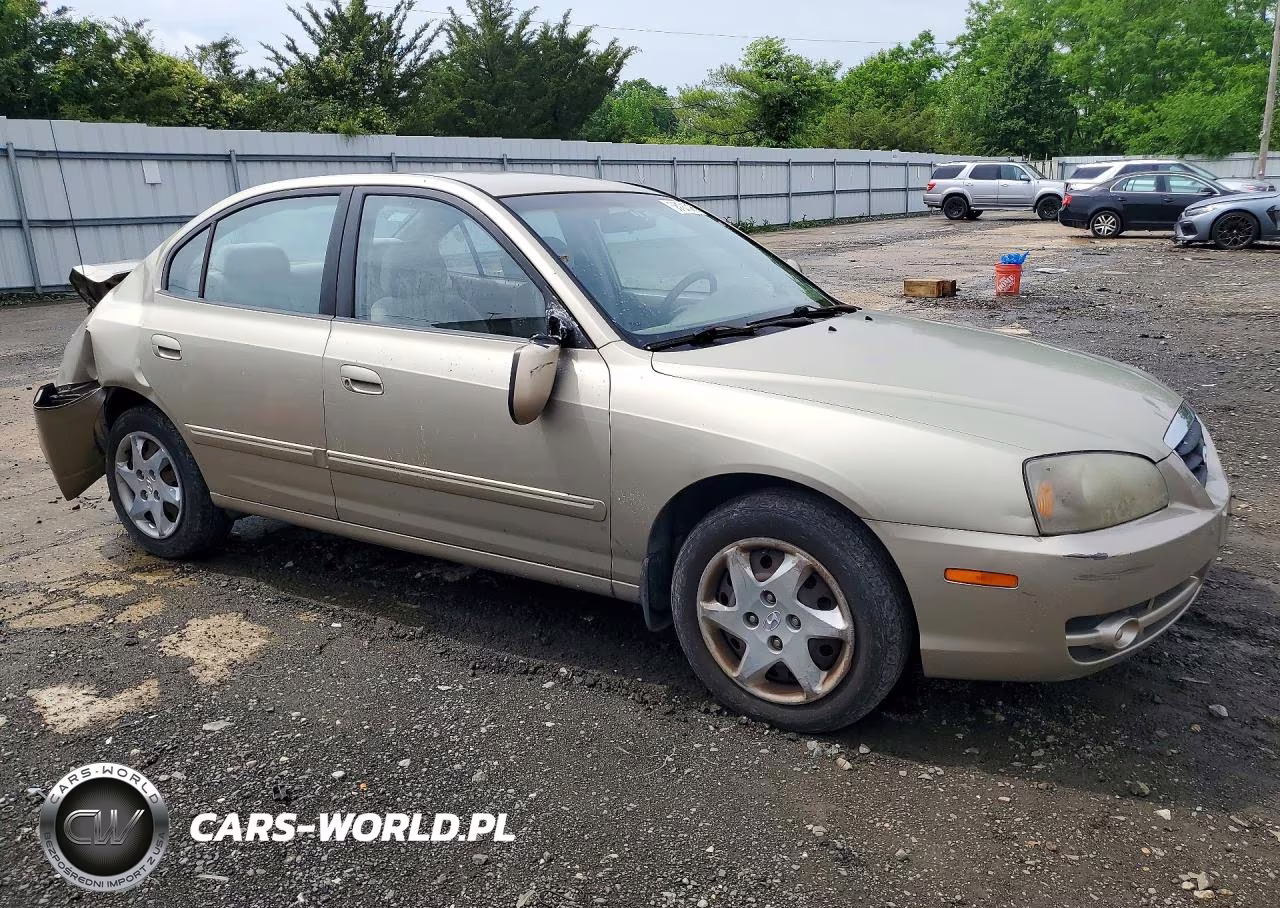 2005 Hyundai Elantra Gls VIN:KMHDN46D75U154513 - 4