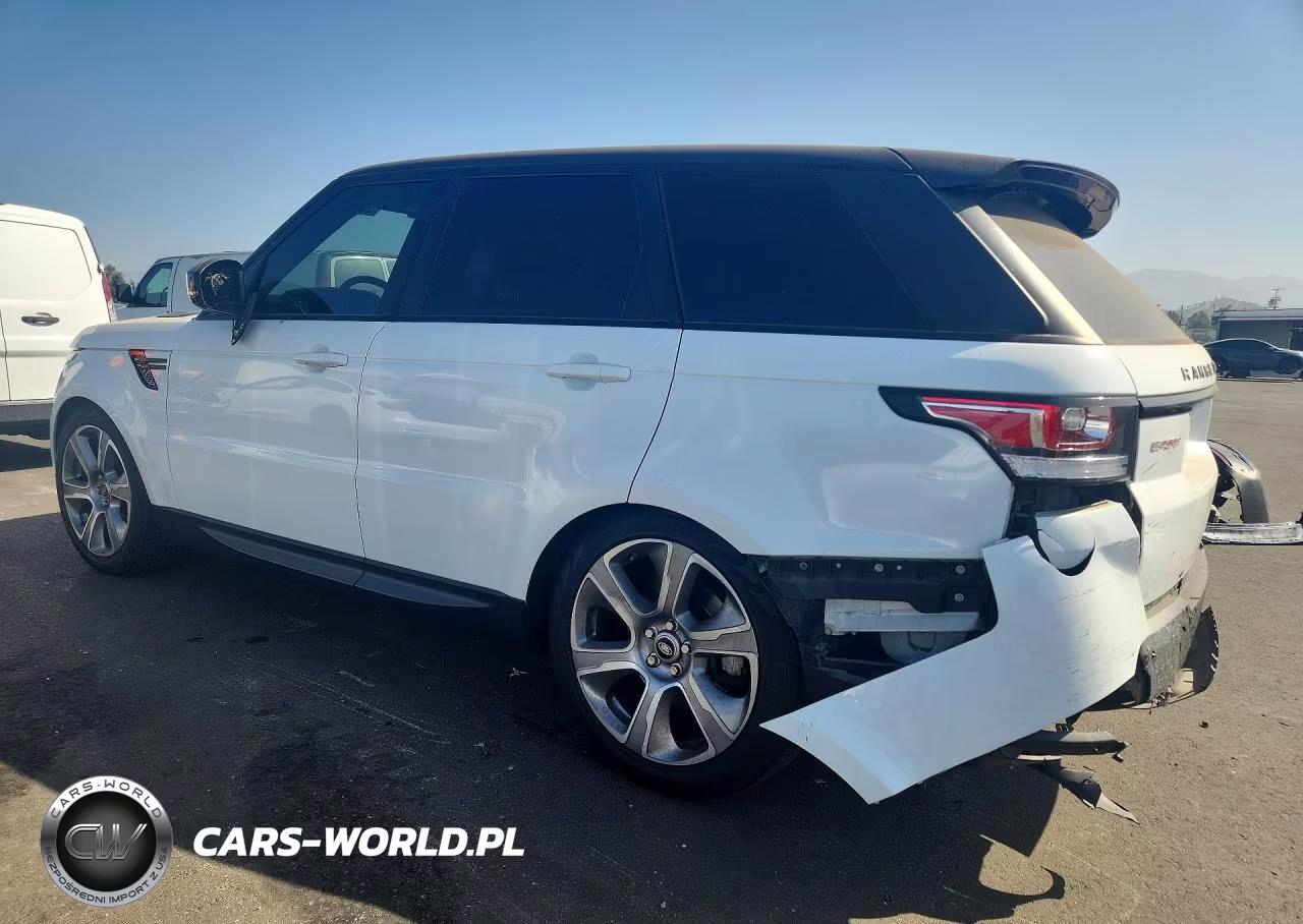 2015 Land Rover Range Rover Sport Hse VIN:SALWR2VF2FA606291 - 2