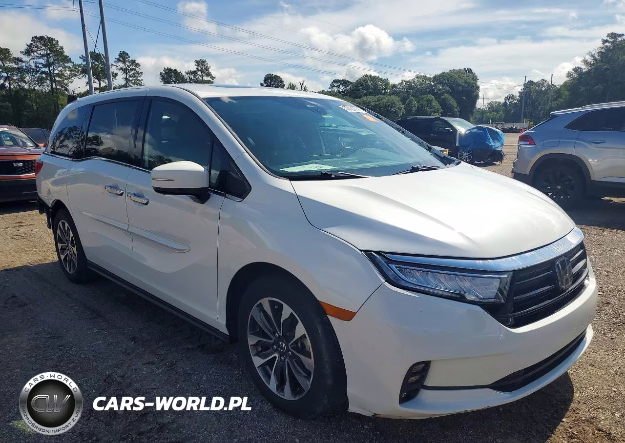 2021 Honda Odyssey Elite VIN:5FNRL6H92MB016907 - 4