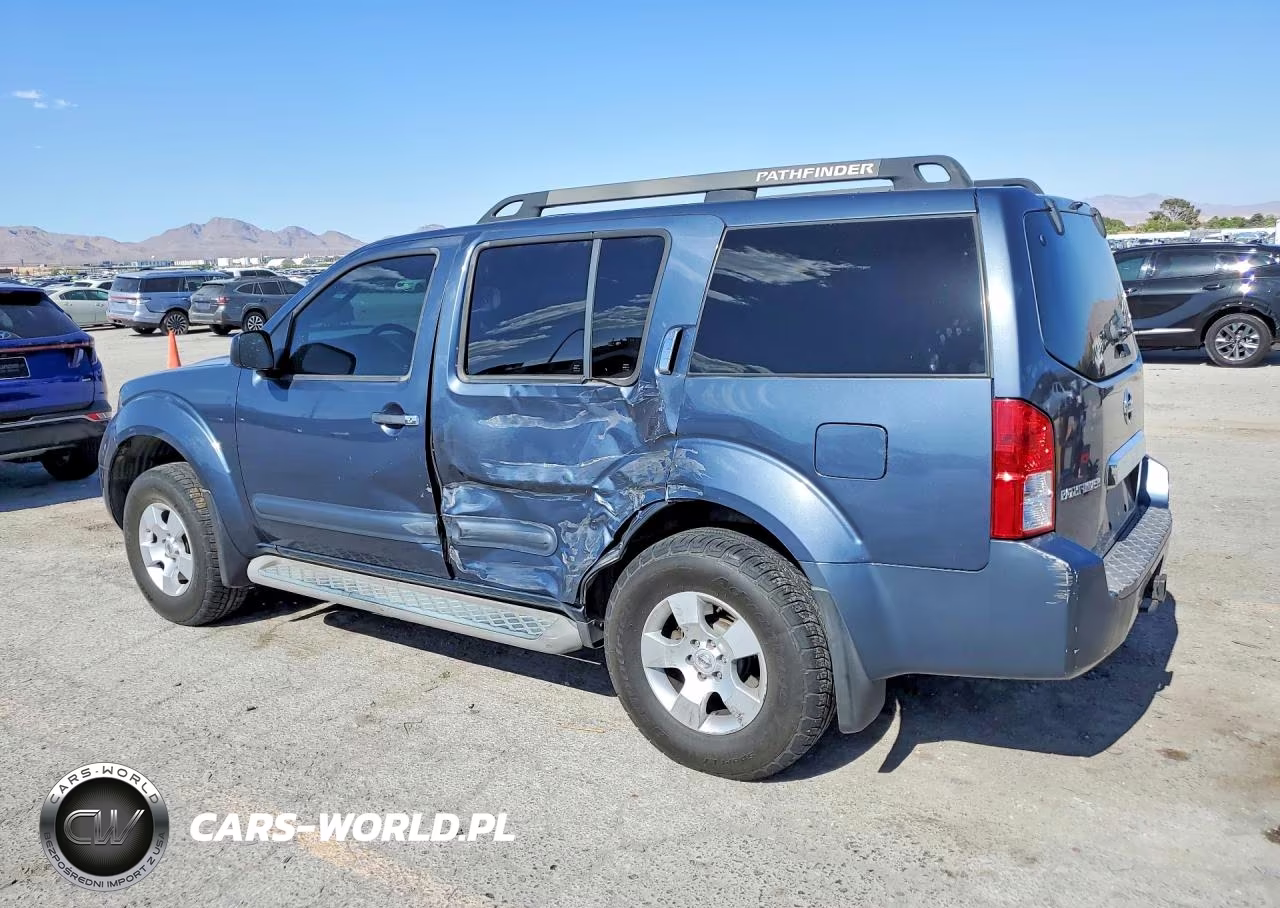 2007 Nissan Pathfinder S VIN:5N1AR18U67C644713 - 2