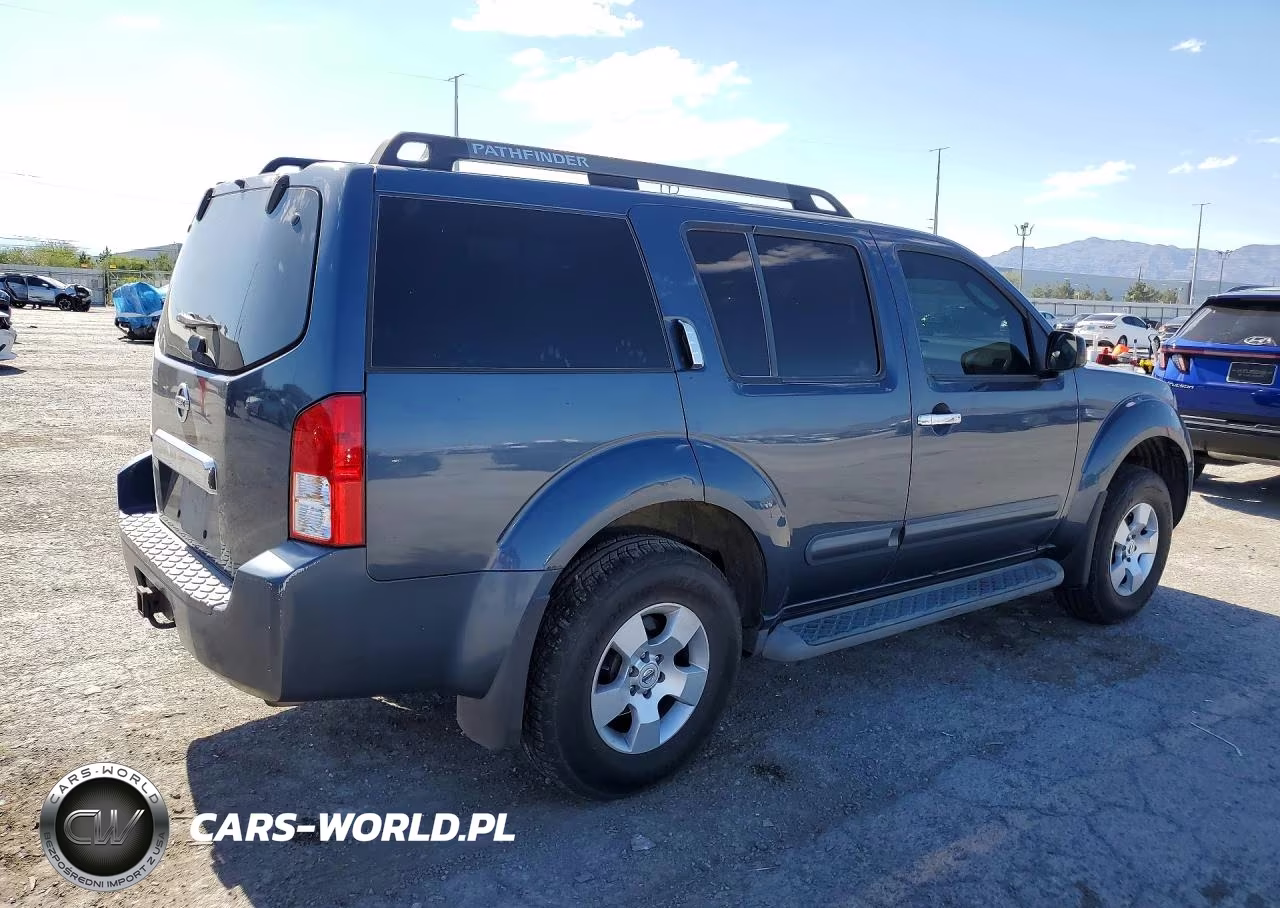 2007 Nissan Pathfinder S VIN:5N1AR18U67C644713 - 3