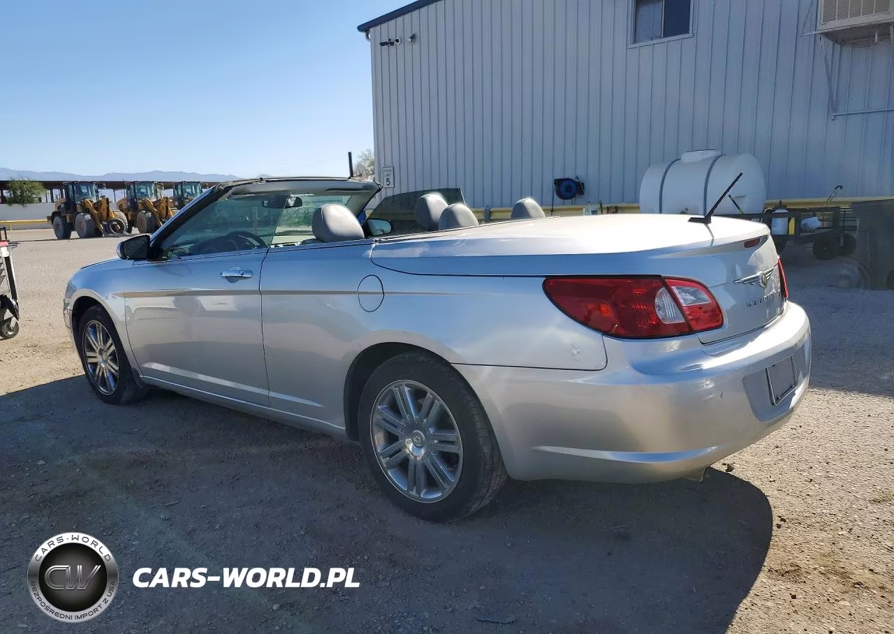 2008 Chrysler Sebring Limited VIN:1C3LC65M38N100499 - 2
