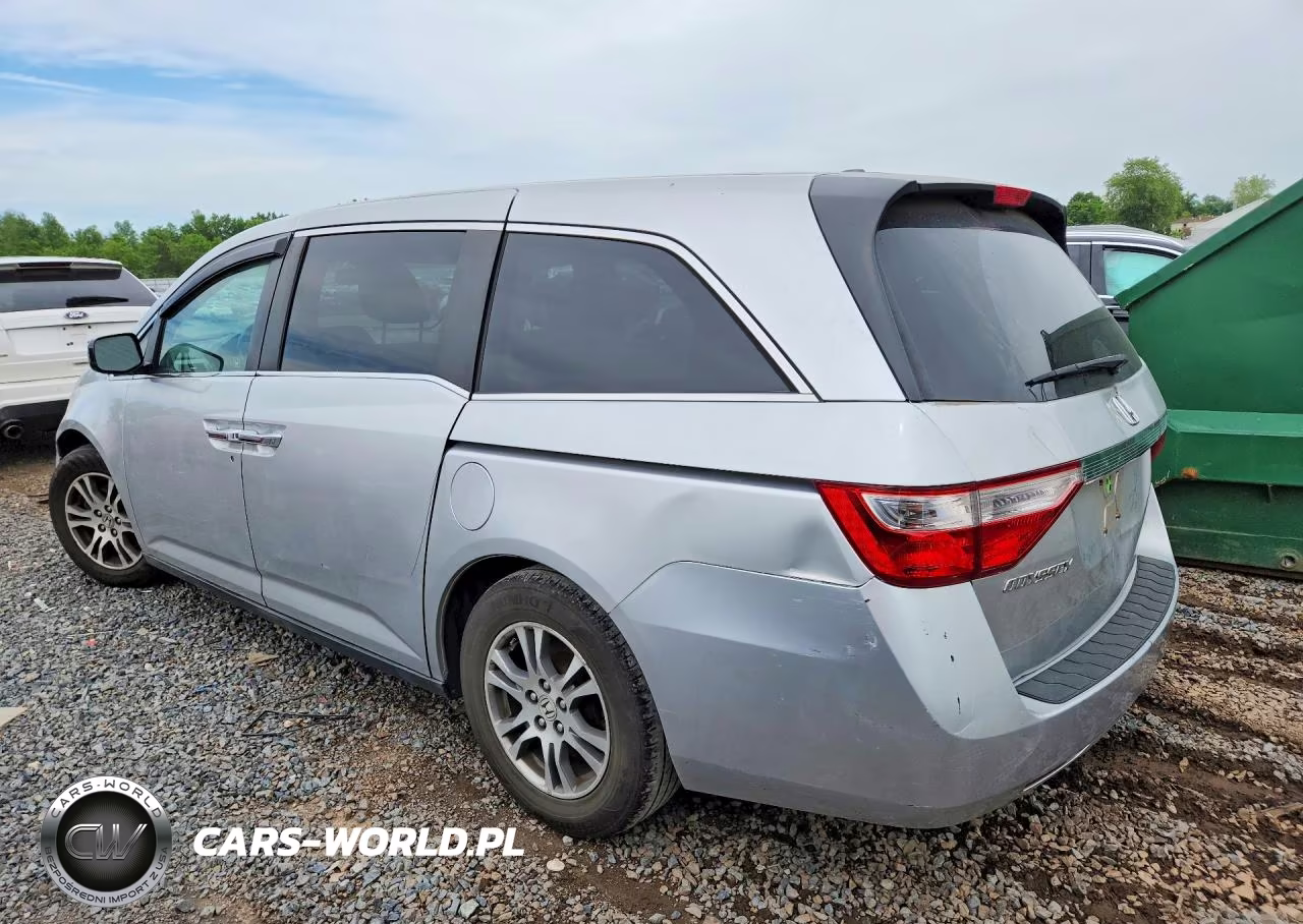 2011 Honda Odyssey Exl VIN:5FNRL5H6XBB016845 - 2