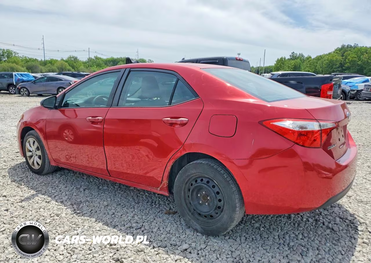 2015 Toyota Corolla Le VIN:2T1BURHE1FC278440 - 2