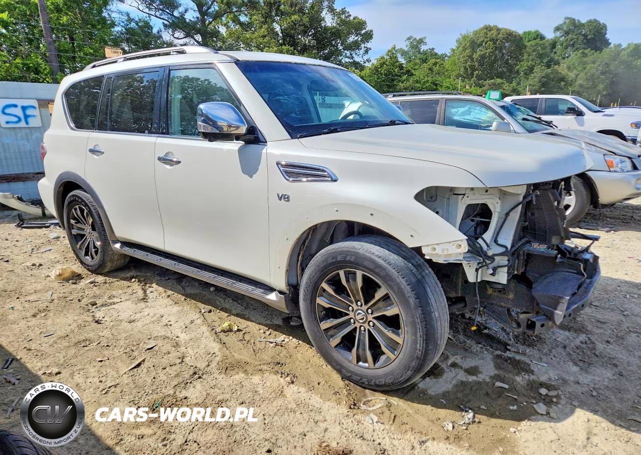 2017 Nissan Armada Platinum VIN:JN8AY2NE5H9705059 - 4