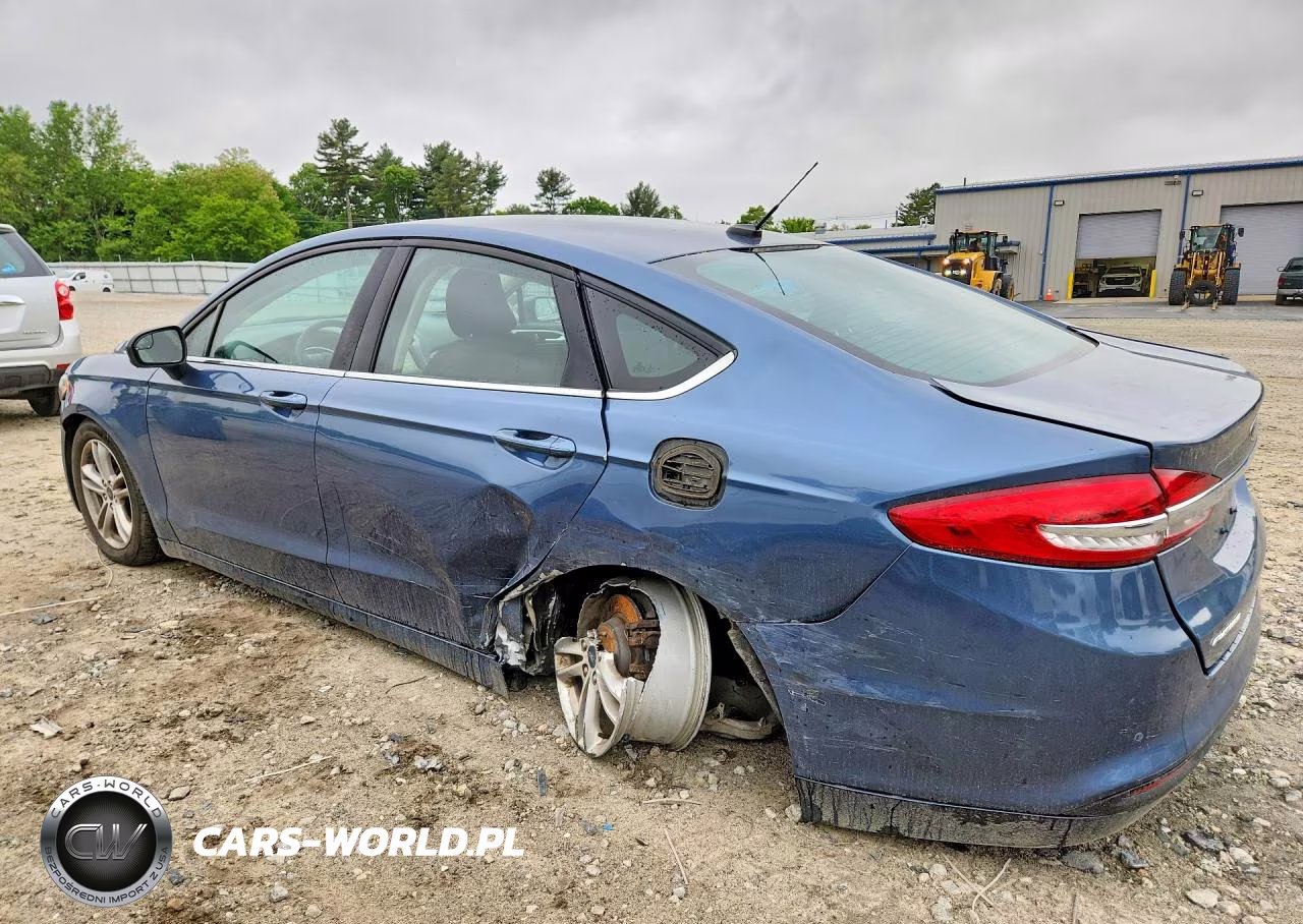 2018 Ford Fusion Se VIN:3FA6P0HD3JR258453 - 2