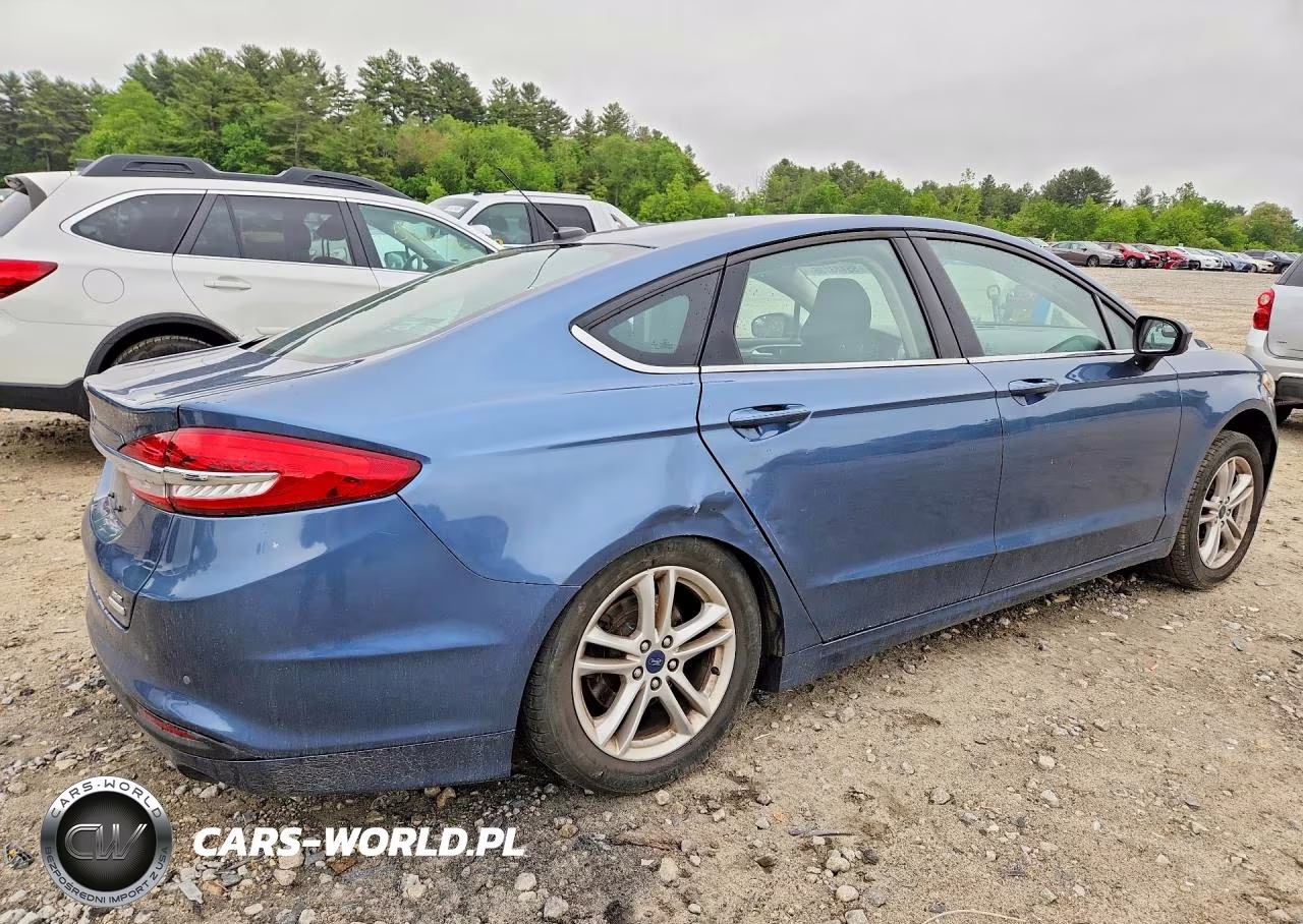 2018 Ford Fusion Se VIN:3FA6P0HD3JR258453 - 3