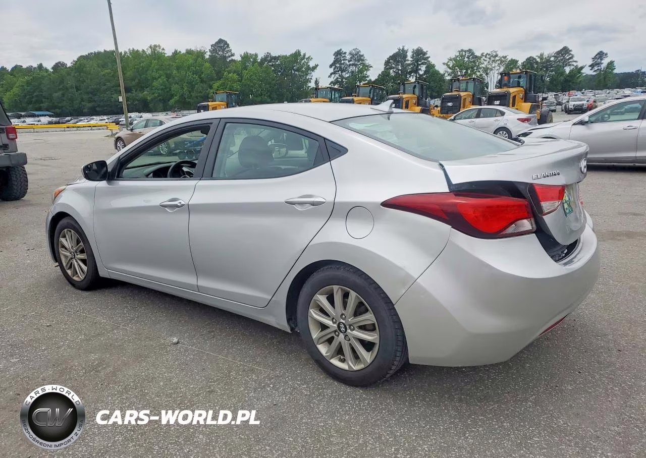 2014 Hyundai Elantra Se VIN:KMHDH4AE8EU181081 - 2