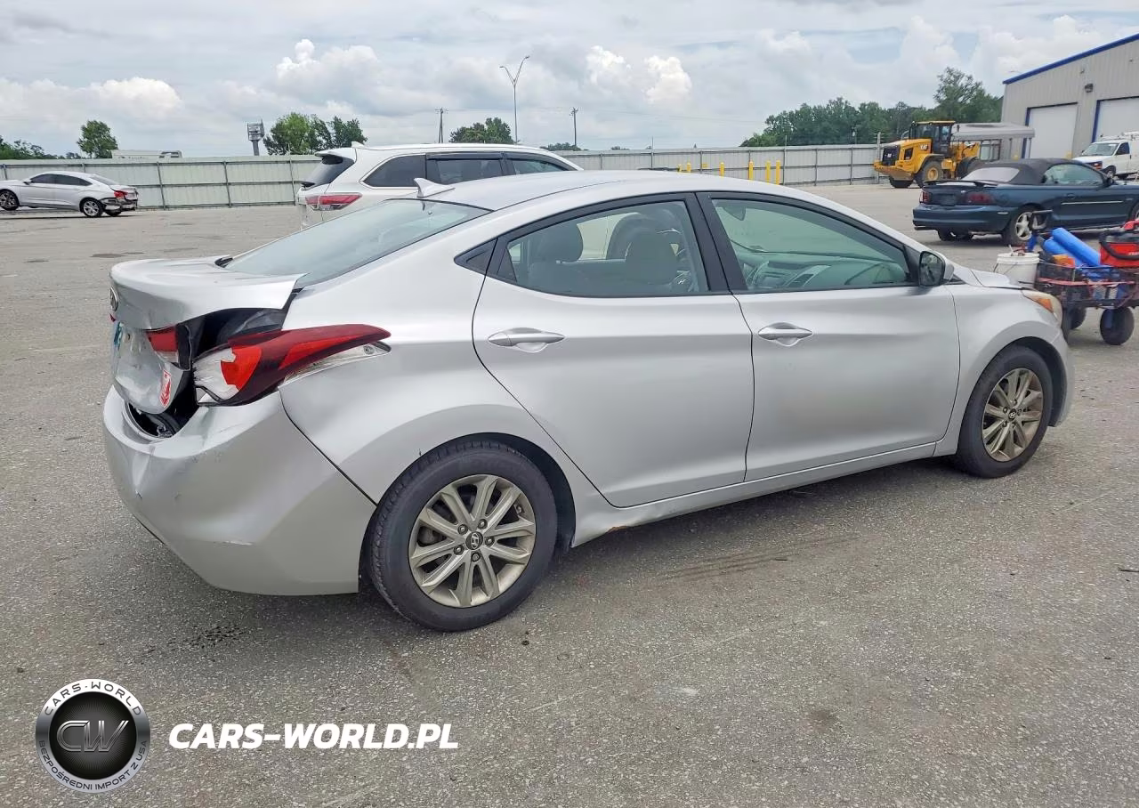 2014 Hyundai Elantra Se VIN:KMHDH4AE8EU181081 - 3