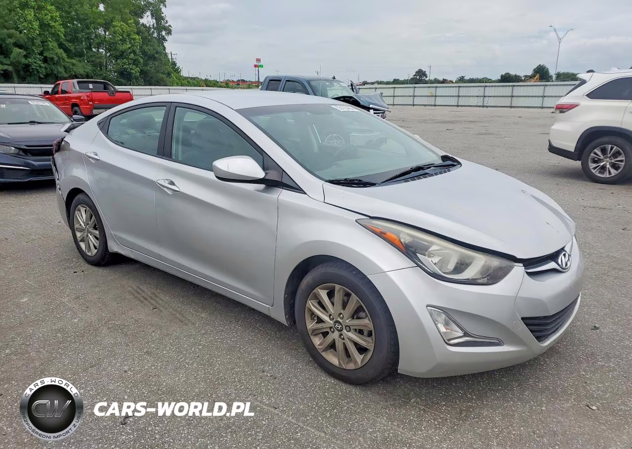 2014 Hyundai Elantra Se VIN:KMHDH4AE8EU181081 - 4