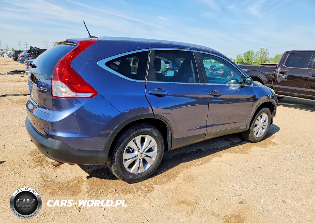 2014 Honda Cr-V Exl VIN:2HKRM4H75EH625332 - 3