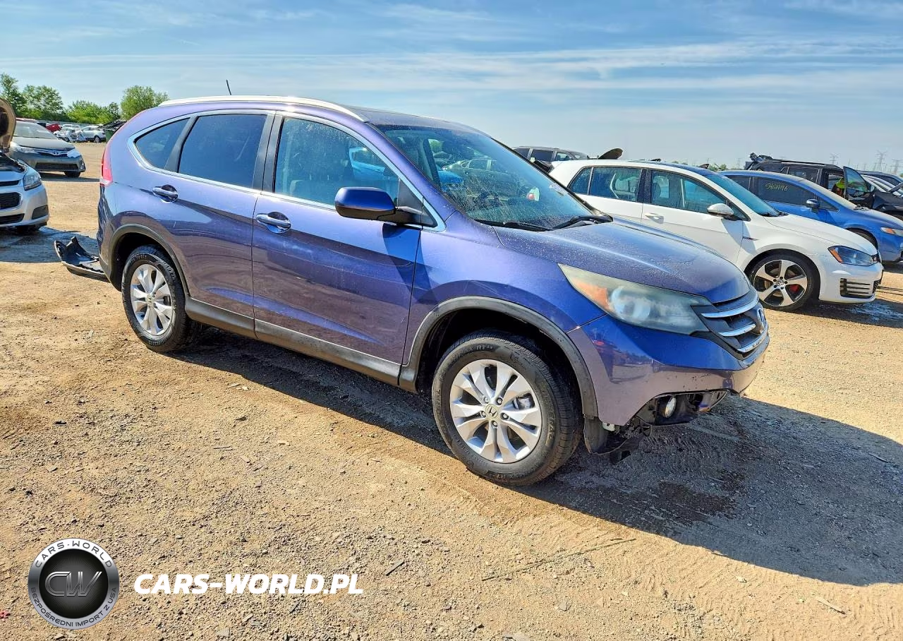 2014 Honda Cr-V Exl VIN:2HKRM4H75EH625332 - 4