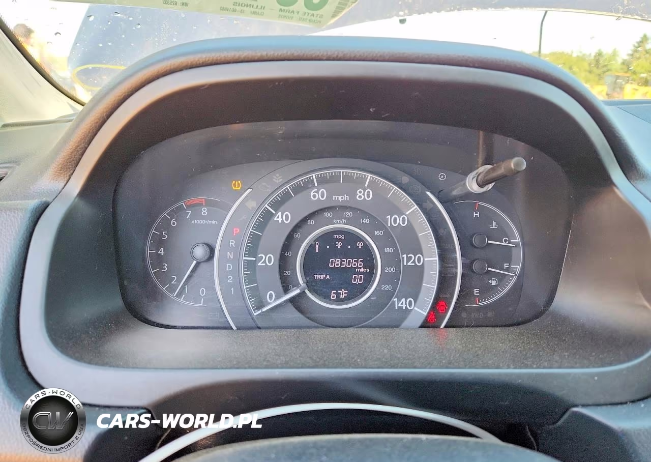 2014 Honda Cr-V Exl VIN:2HKRM4H75EH625332 - 9