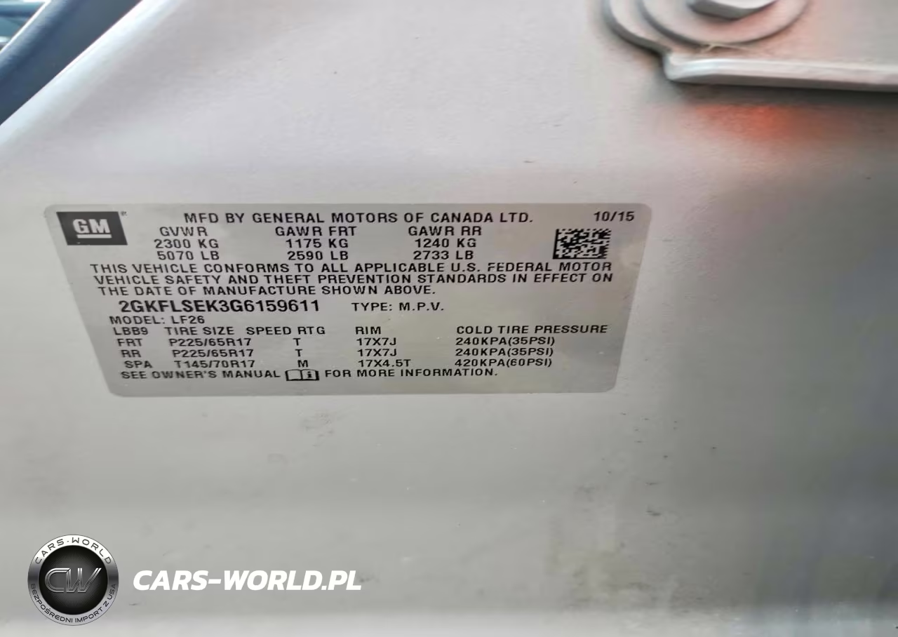 2016 GMC Terrain Sle VIN:2GKFLSEK3G6159611 - 12