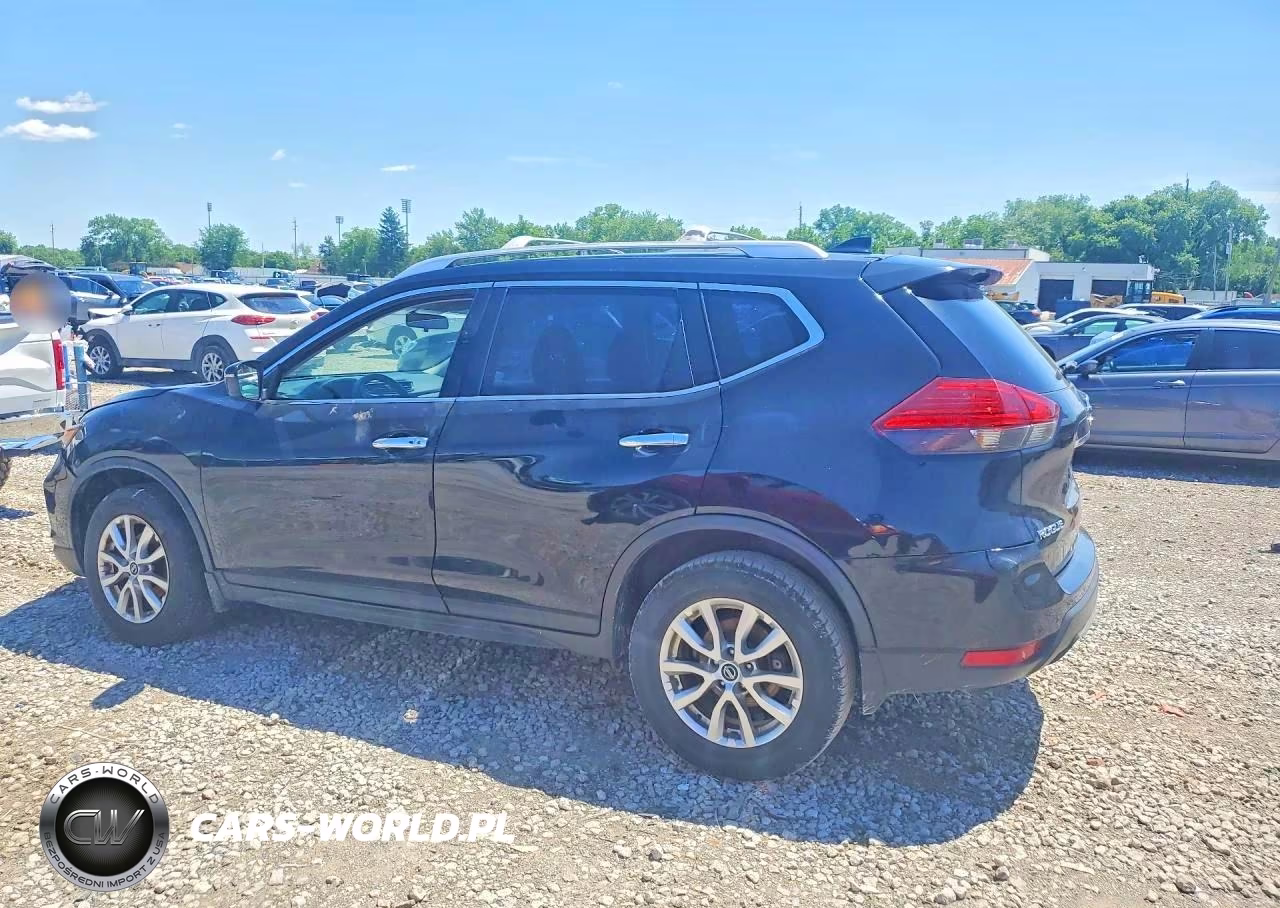 2017 Nissan Rogue Sv VIN:JN8AT2MV4HW001579 - 2