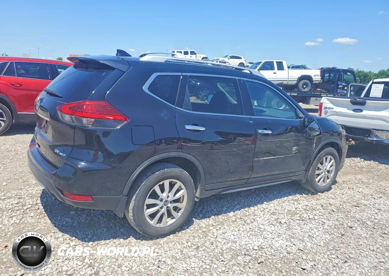 2017 Nissan Rogue Sv VIN:JN8AT2MV4HW001579 - 3