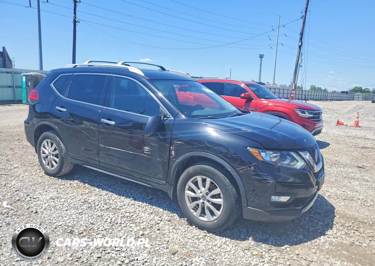 2017 Nissan Rogue Sv VIN:JN8AT2MV4HW001579 - 4