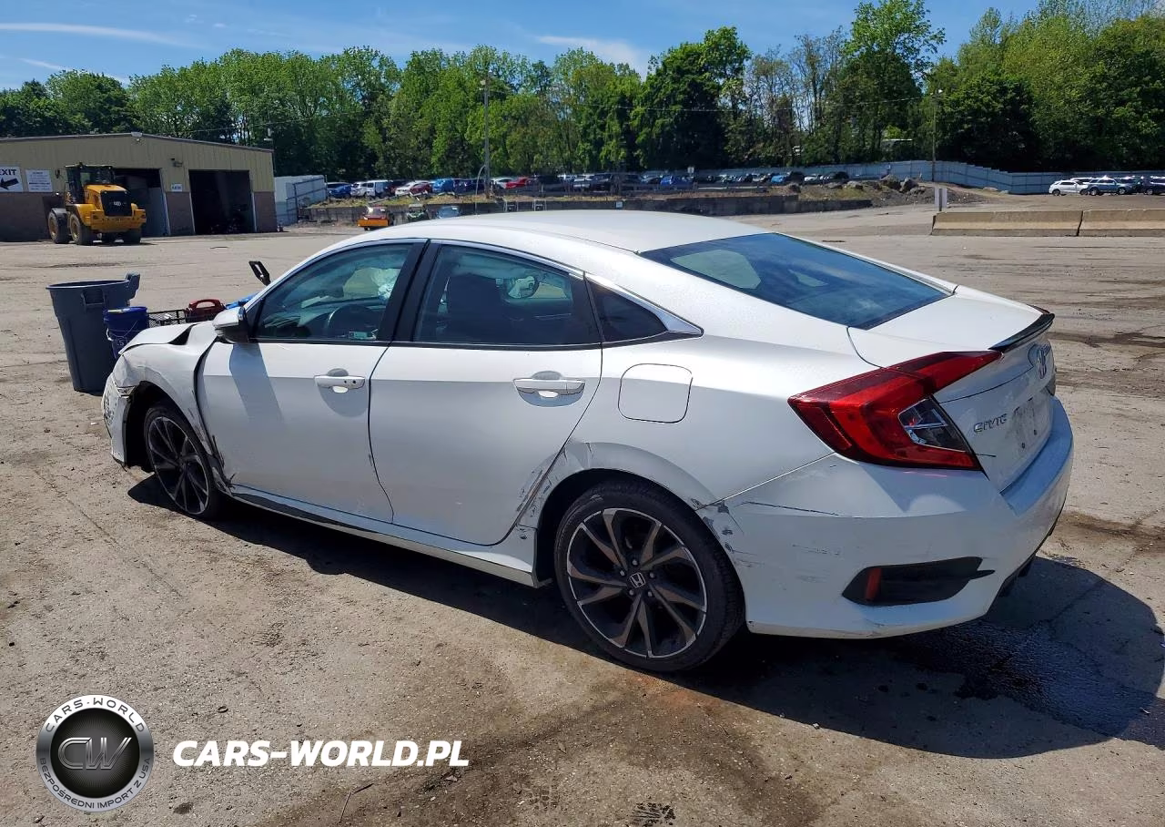 2019 Honda Civic Sport VIN:2HGFC2F82KH561391 - 2