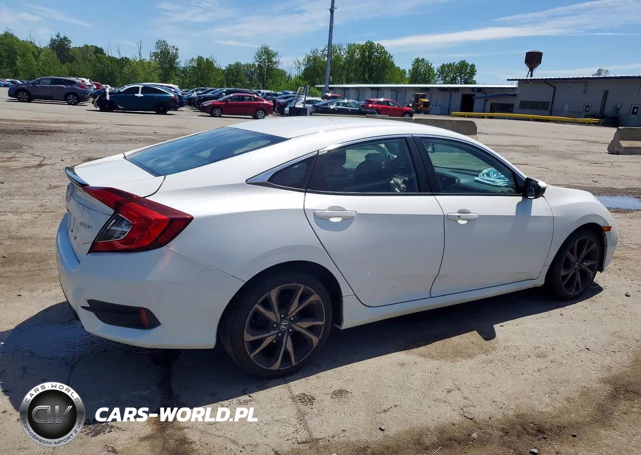 2019 Honda Civic Sport VIN:2HGFC2F82KH561391 - 3