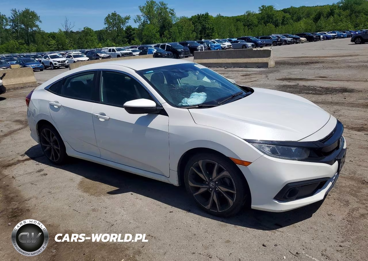 2019 Honda Civic Sport VIN:2HGFC2F82KH561391 - 4