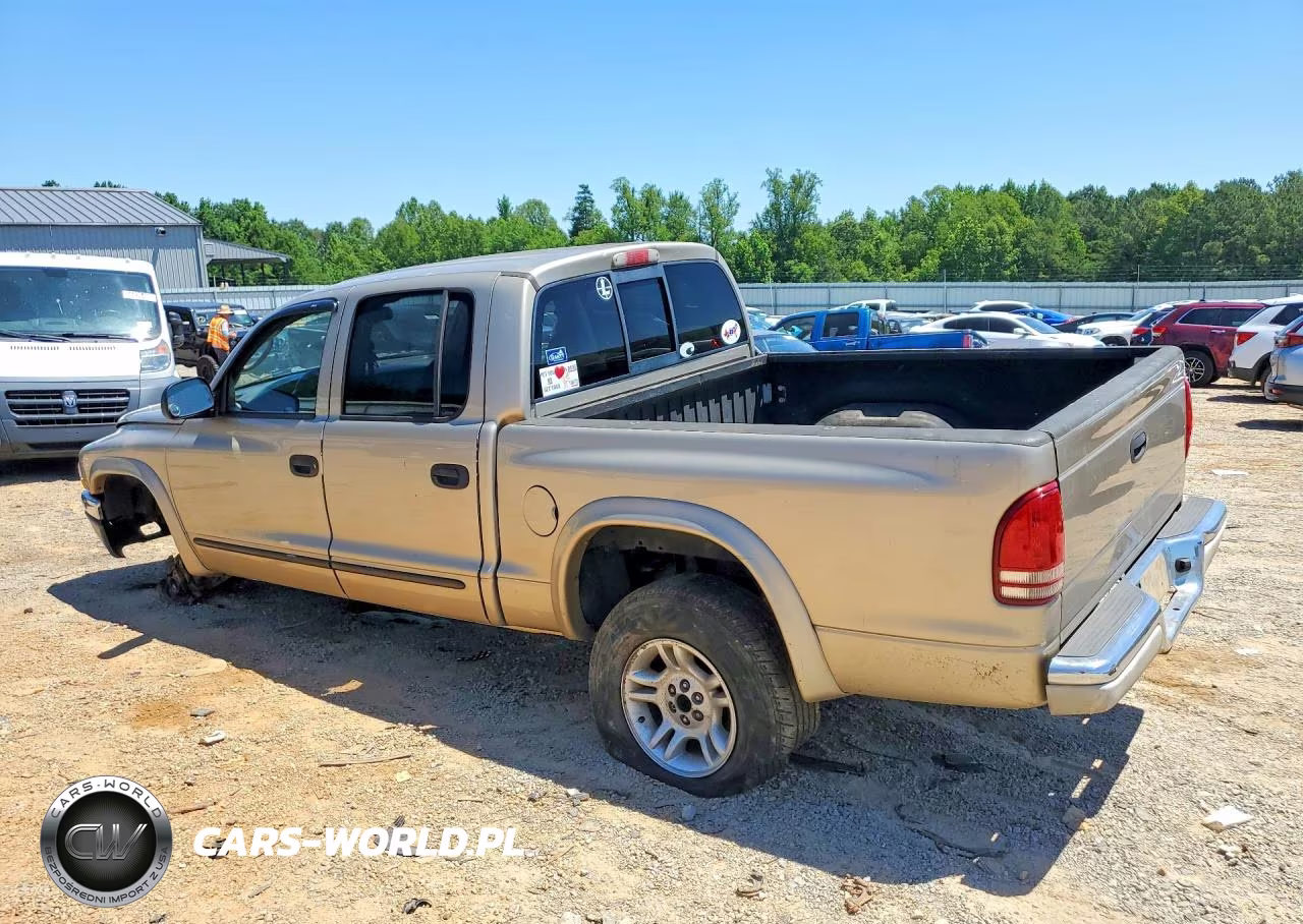 2004 Dodge Dakota Quad Slt VIN:1D7HG48K64S739952 - 2