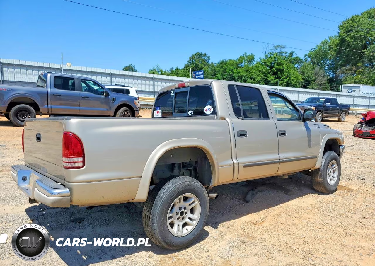 2004 Dodge Dakota Quad Slt VIN:1D7HG48K64S739952 - 3