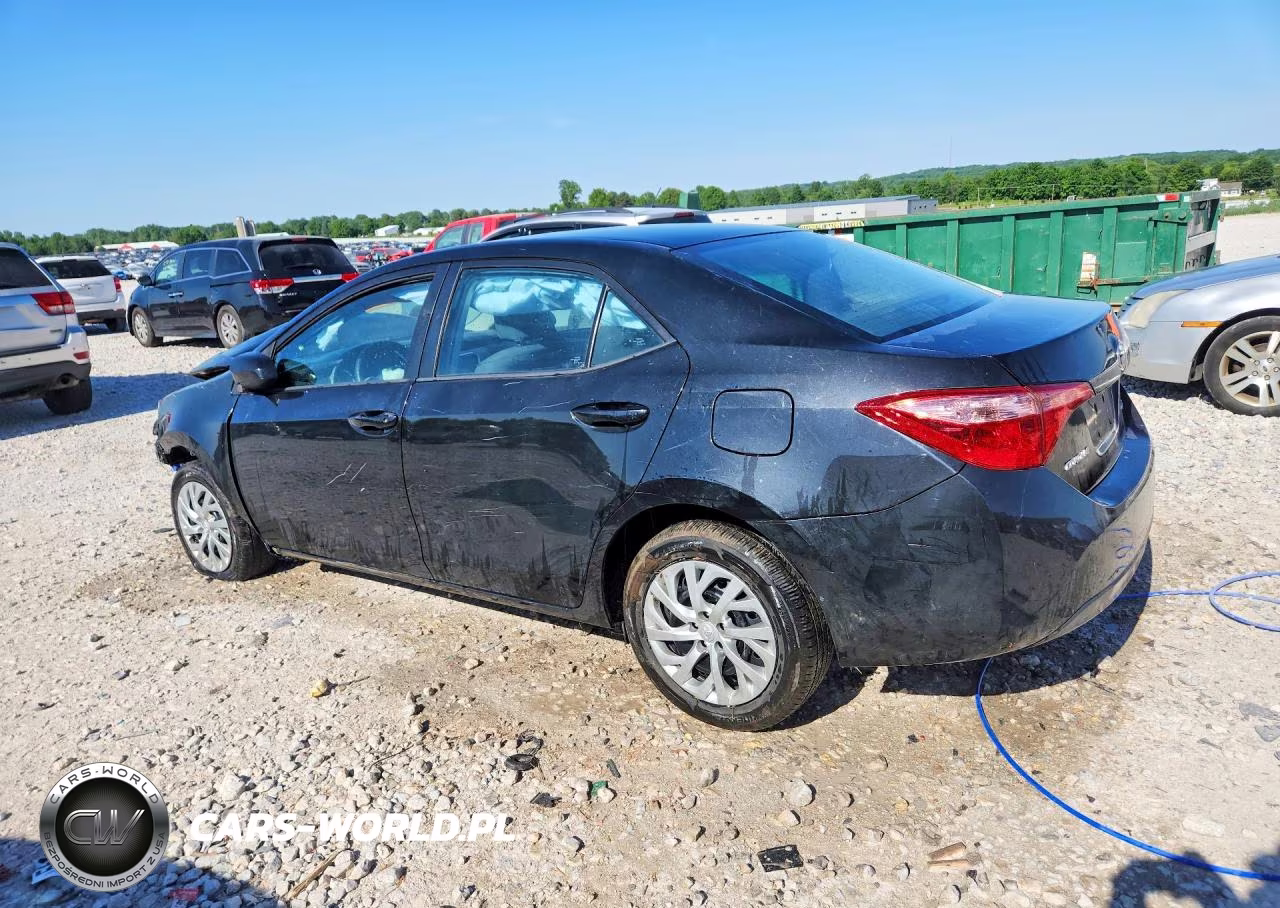 2019 Toyota Corolla Le VIN:5YFBURHE0KP906286 - 2
