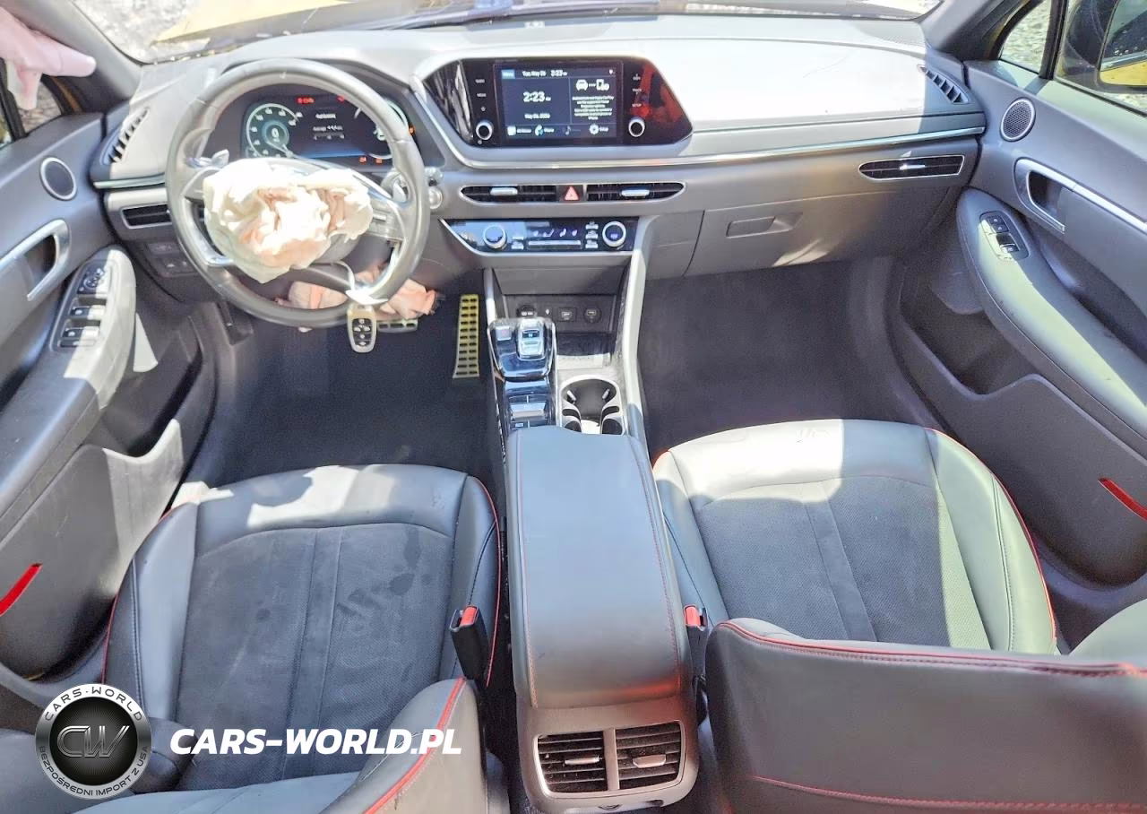 2020 Hyundai Sonata Sel Plus VIN:5NPEJ4J26LH021954 - 8