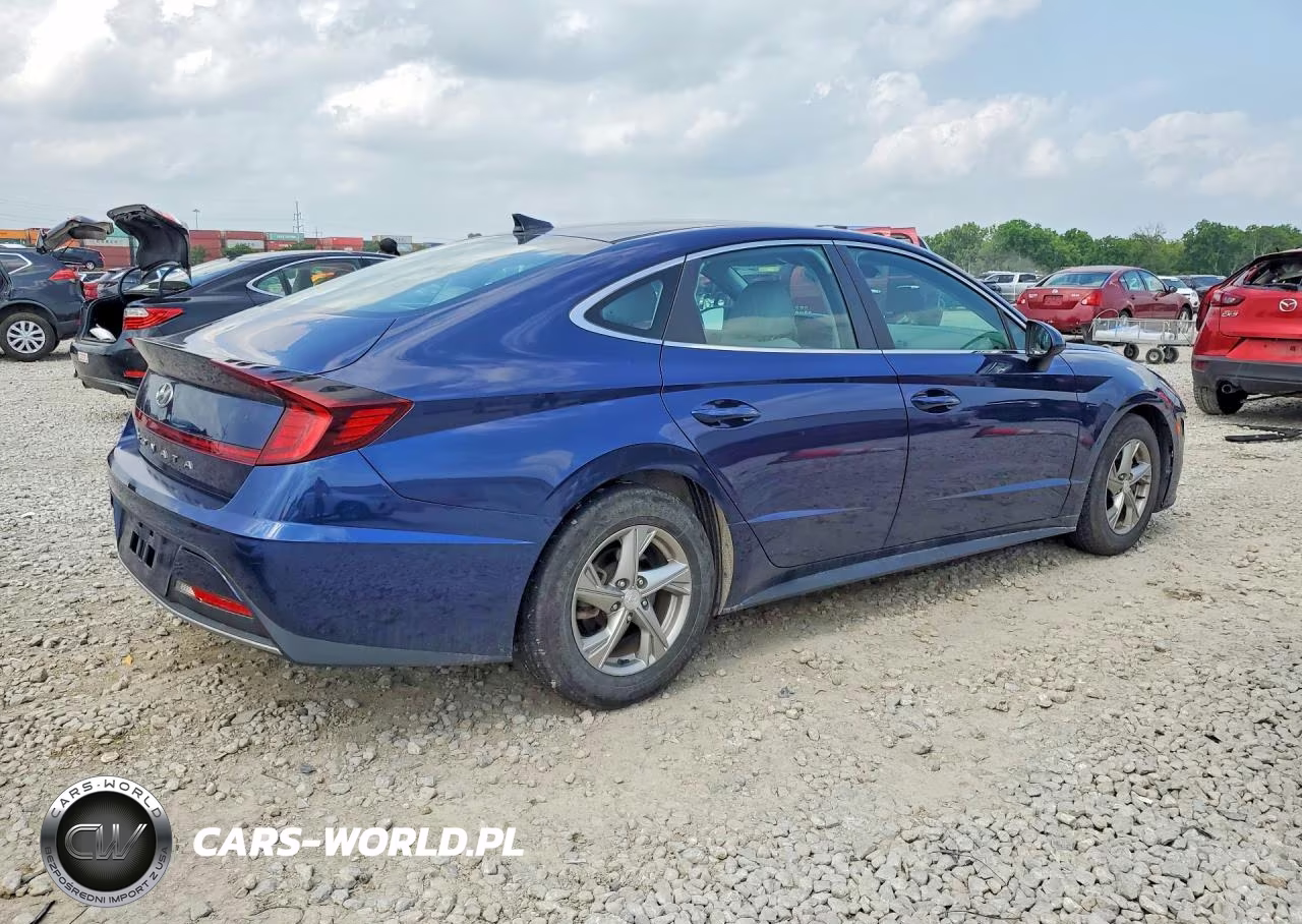 2021 Hyundai Sonata Se VIN:5NPEG4JA9MH111204 - 3