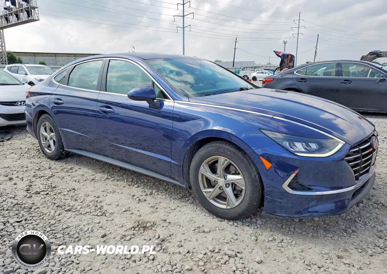 2021 Hyundai Sonata Se VIN:5NPEG4JA9MH111204 - 4