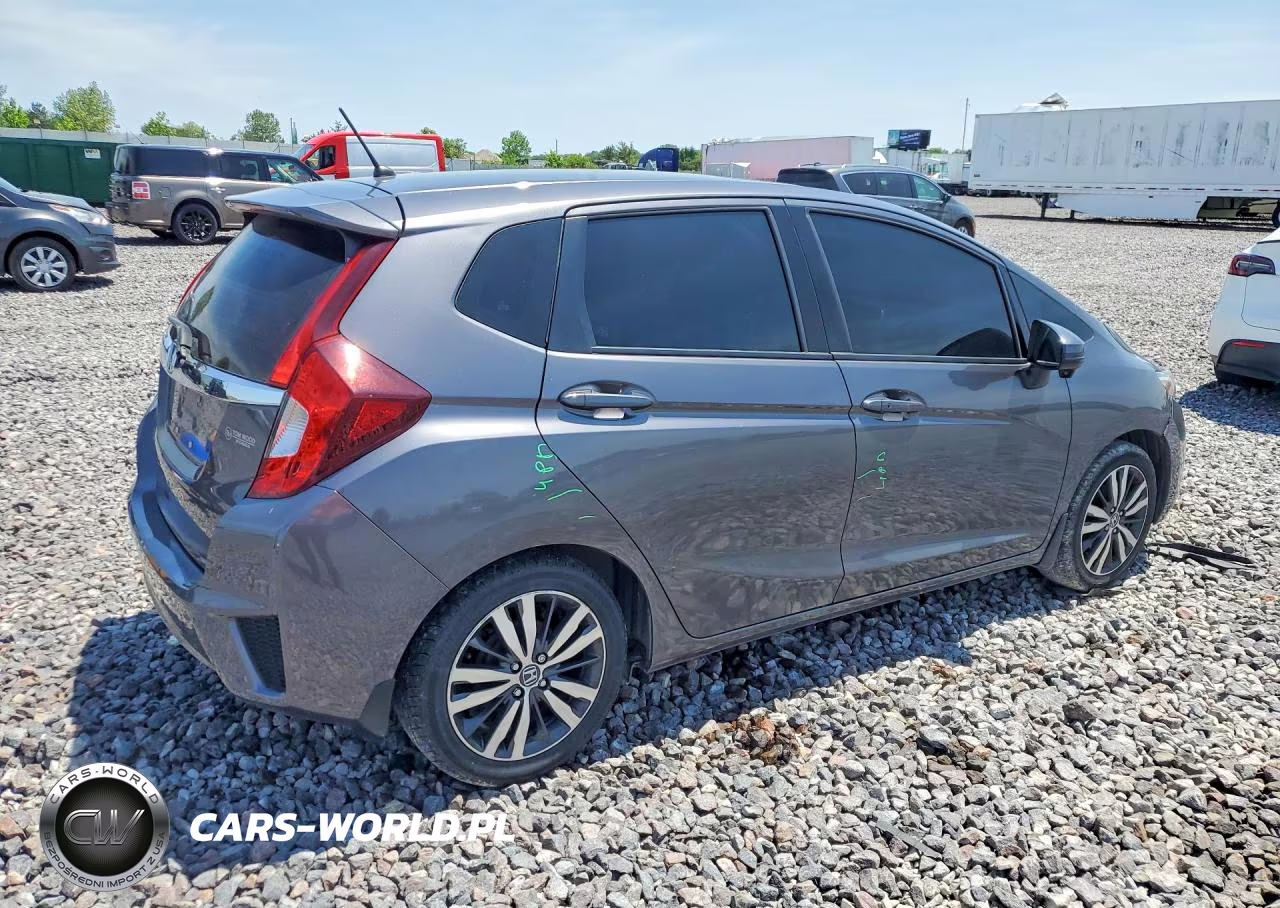 2015 Honda Fit Ex VIN:3HGGK5H83FM740276 - 3