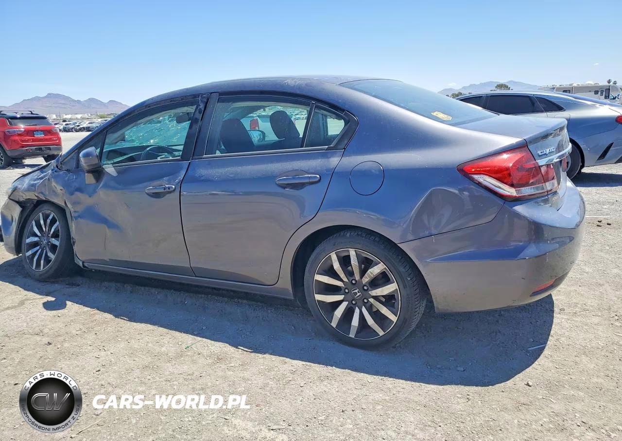 2015 Honda Civic Exl VIN:2HGFB2F98FH537419 - 2