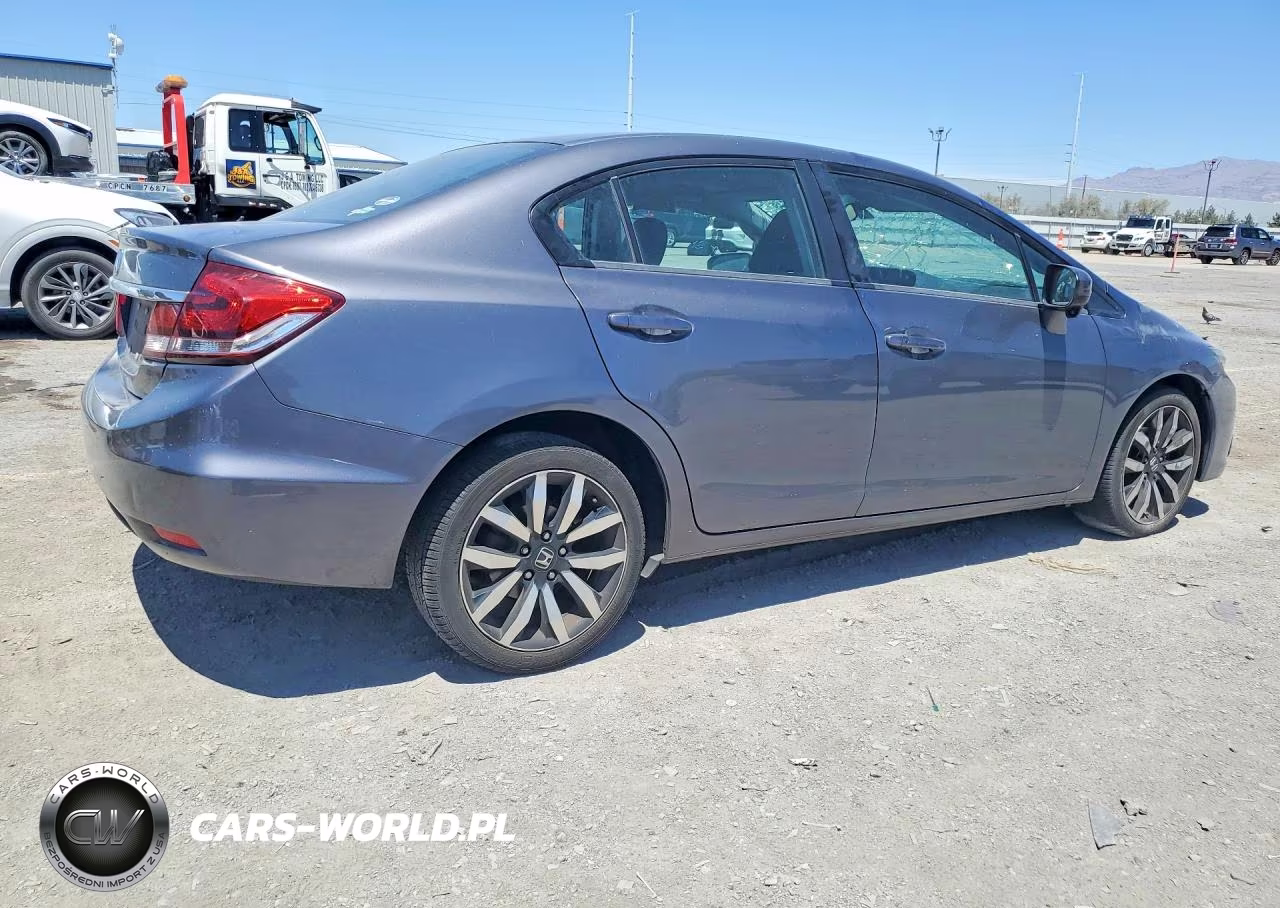 2015 Honda Civic Exl VIN:2HGFB2F98FH537419 - 3