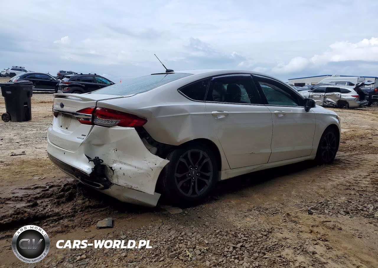 2018 Ford Fusion Se VIN:3FA6P0H98JR183745 - 3