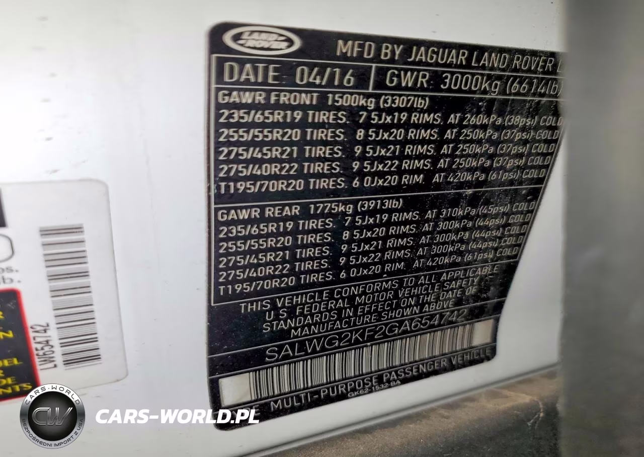2016 Land Rover Range Rover Sport Se VIN:SALWG2KF2GA654742 - 13
