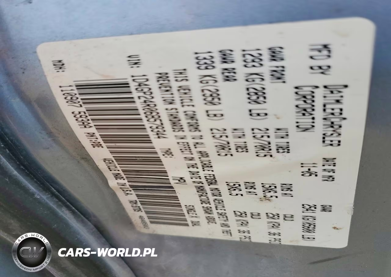 2006 Dodge Grand Caravan Se VIN:1D4GP24R06B579344 - 13