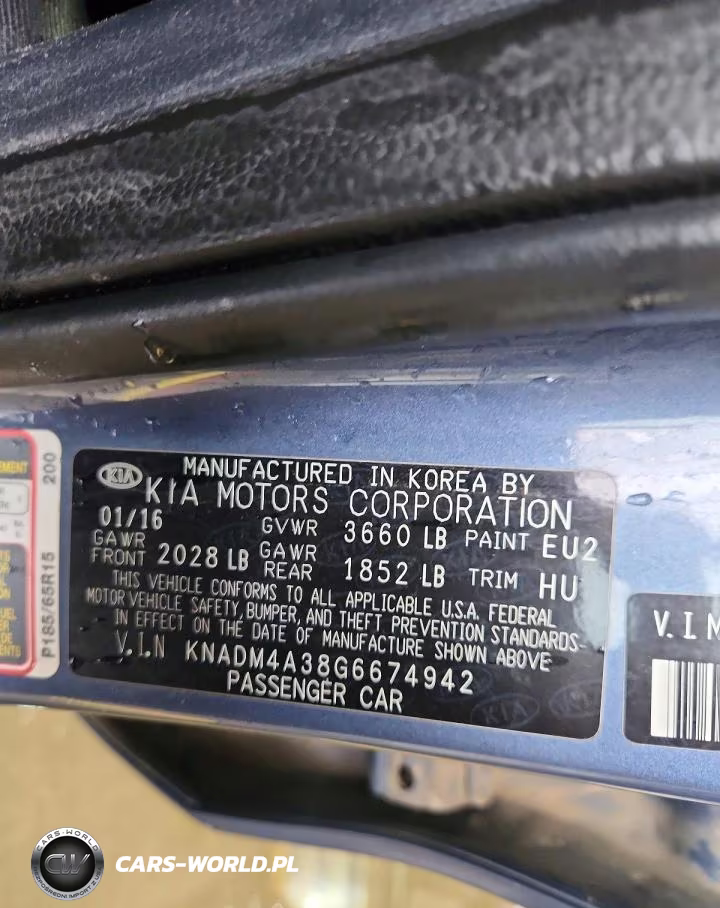2016 Kia Rio Lx VIN:KNADM4A38G6674942 - 12