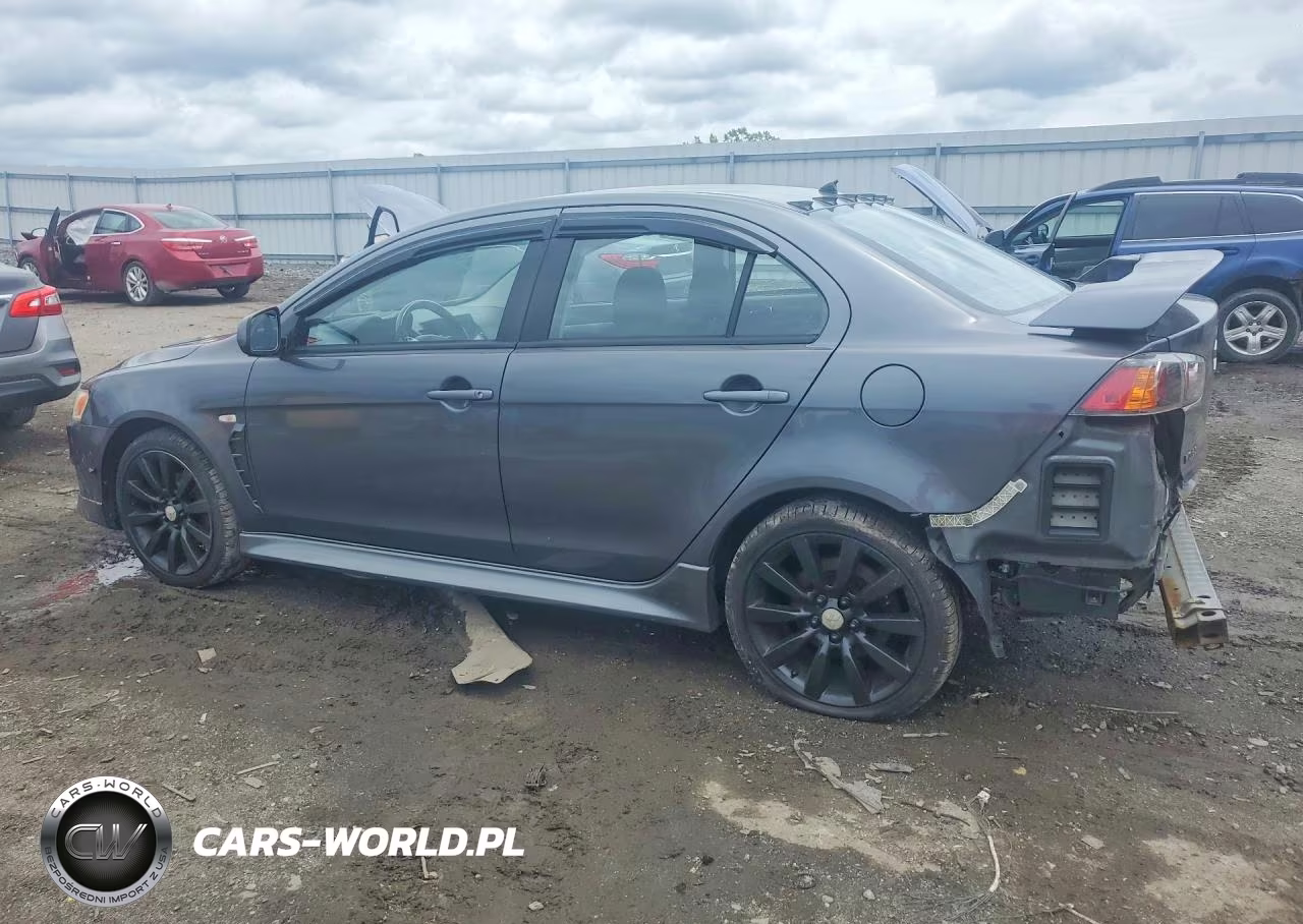 2010 Mitsubishi Lancer Gts VIN:JA32U8FW1AU015896 - 2