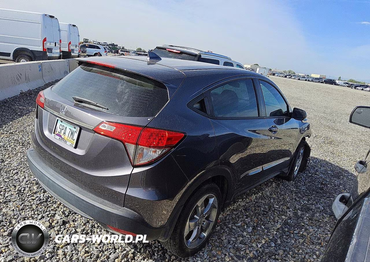 2019 Honda Hr-V Lx VIN:3CZRU5H33KG706783 - 3