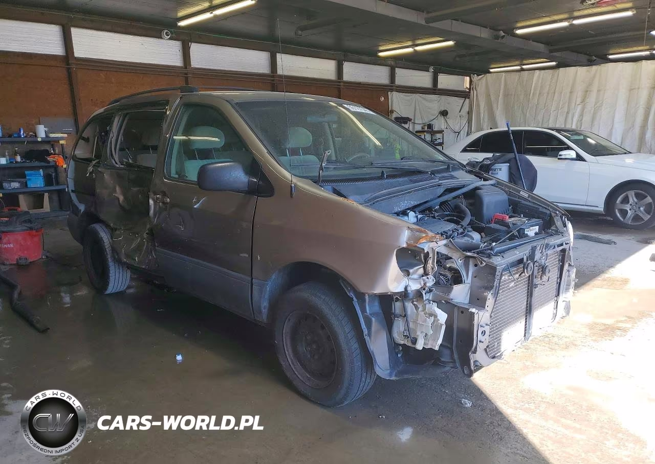 1998 Toyota Sienna Le VIN:4T3ZF13C8WU075549 - 4