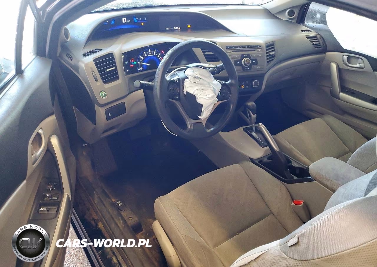2012 Honda Civic Lx VIN:2HGFG3B55CH519305 - 8