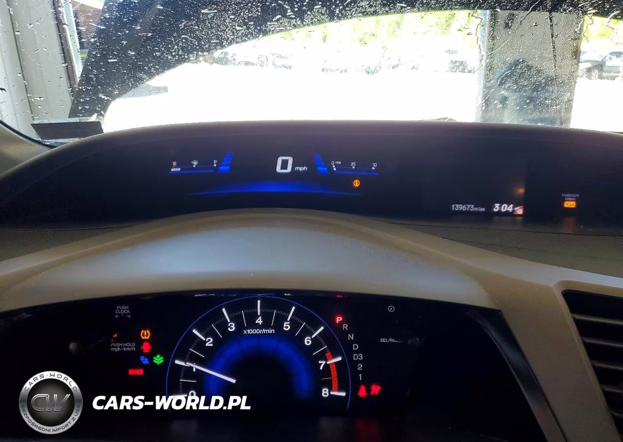 2012 Honda Civic Lx VIN:2HGFG3B55CH519305 - 9
