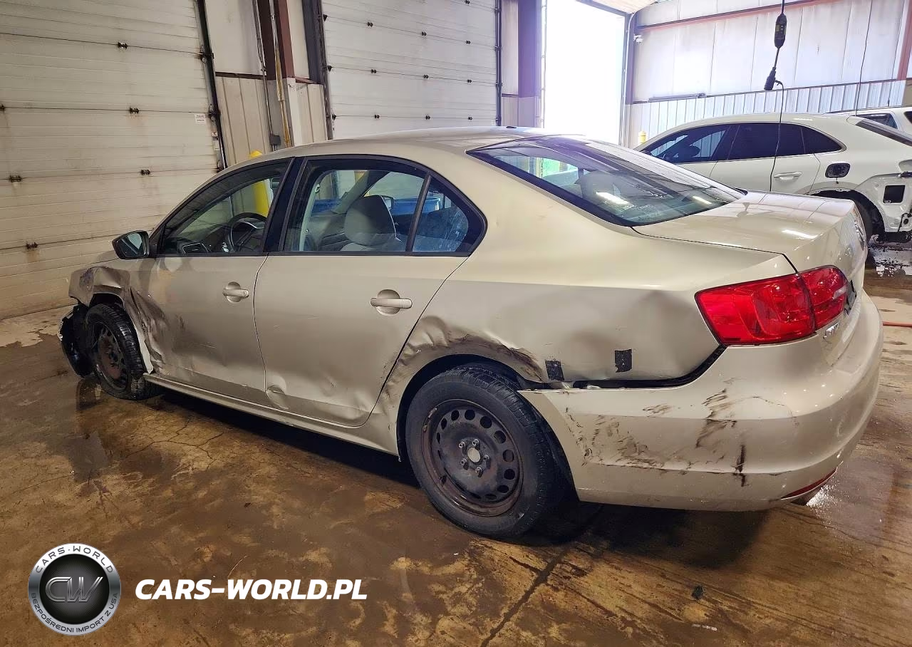 2012 Volkswagen Jetta Base VIN:3VW2K7AJ9CM122261 - 2