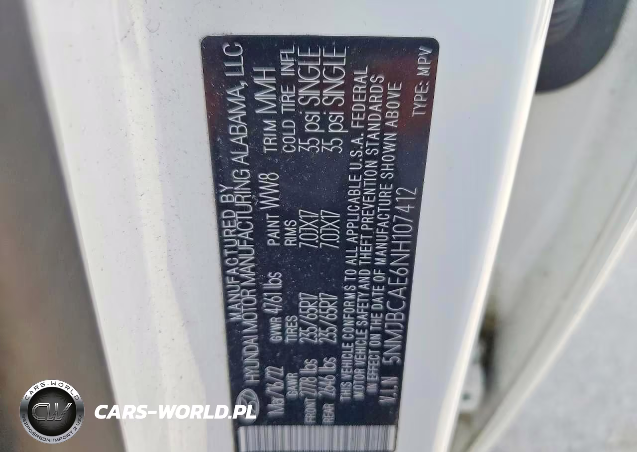 2022 Hyundai Tucson Sel VIN:5NMJBCAE6NH107412 - 13