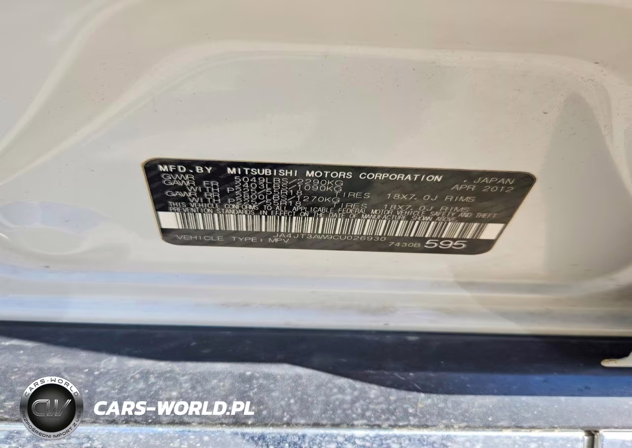 2012 Mitsubishi Outlander Se VIN:JA4JT3AW9CU026930 - 13